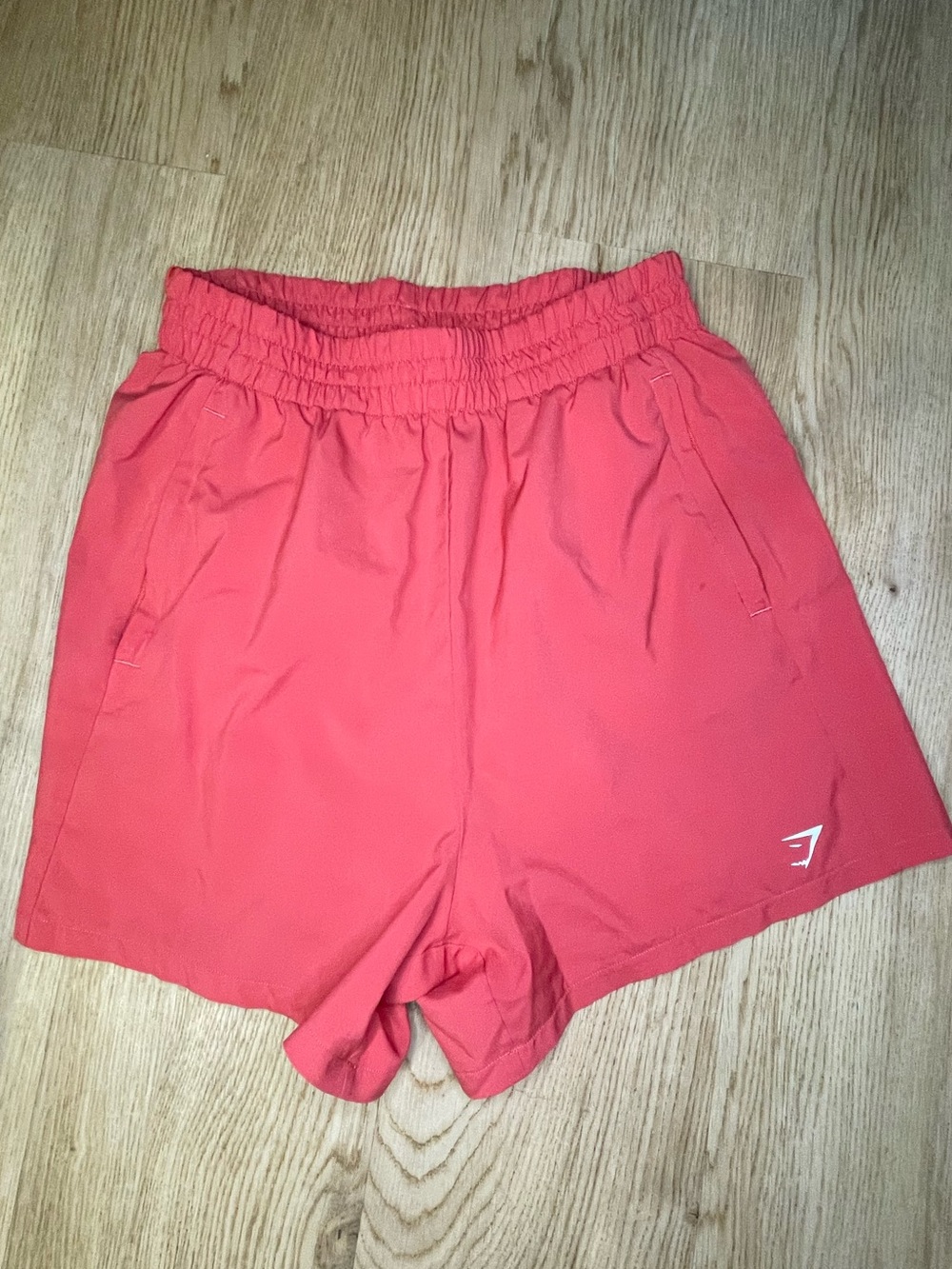 Gymshark Coral-Pink Women's Athletic Shorts